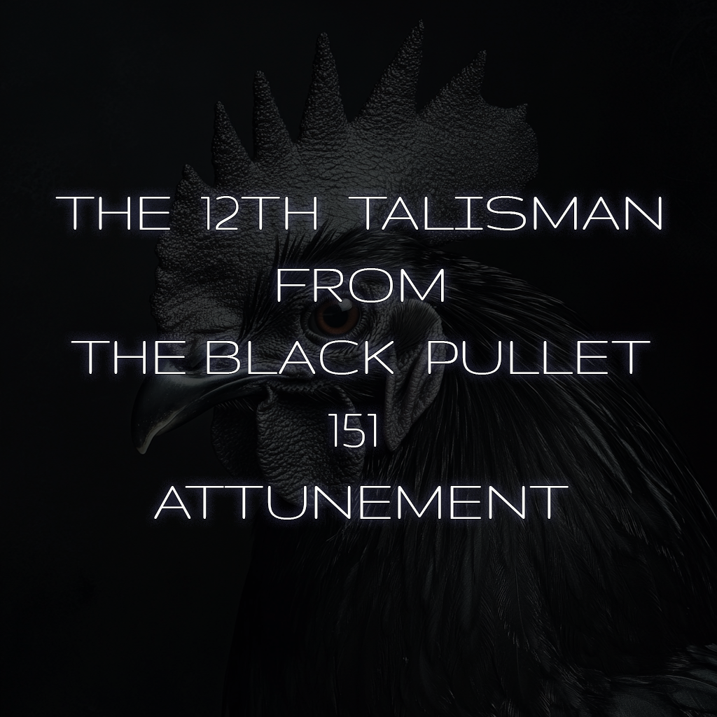 The 12th Talisman 151 Black Pullet Attunement