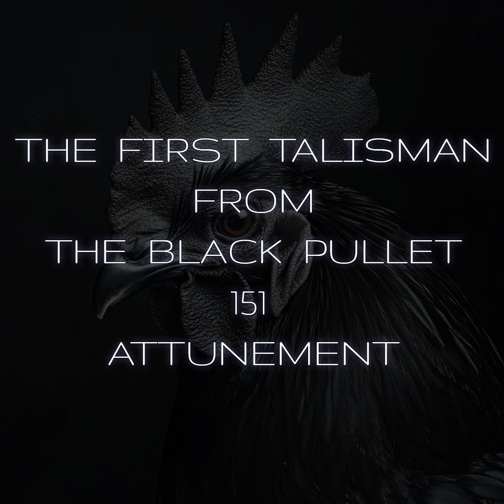 The First Talisman 151 Black Pullet Distance Attunement