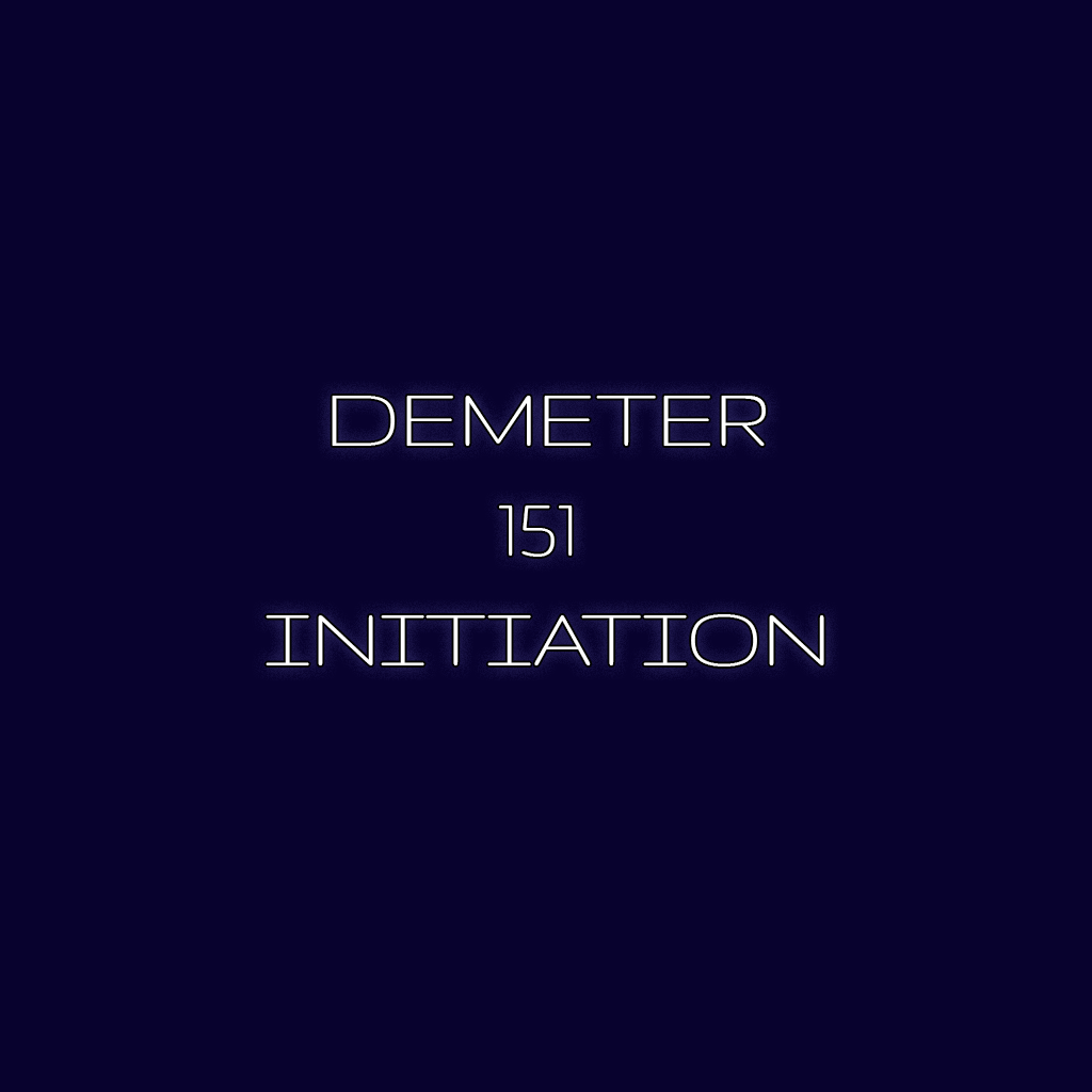 Demeter 151 Initiation