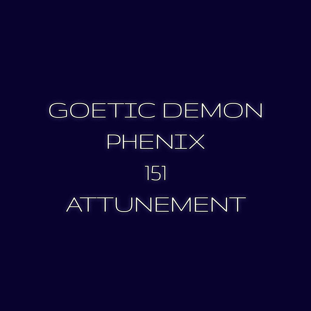 Phenix 151 Initiation