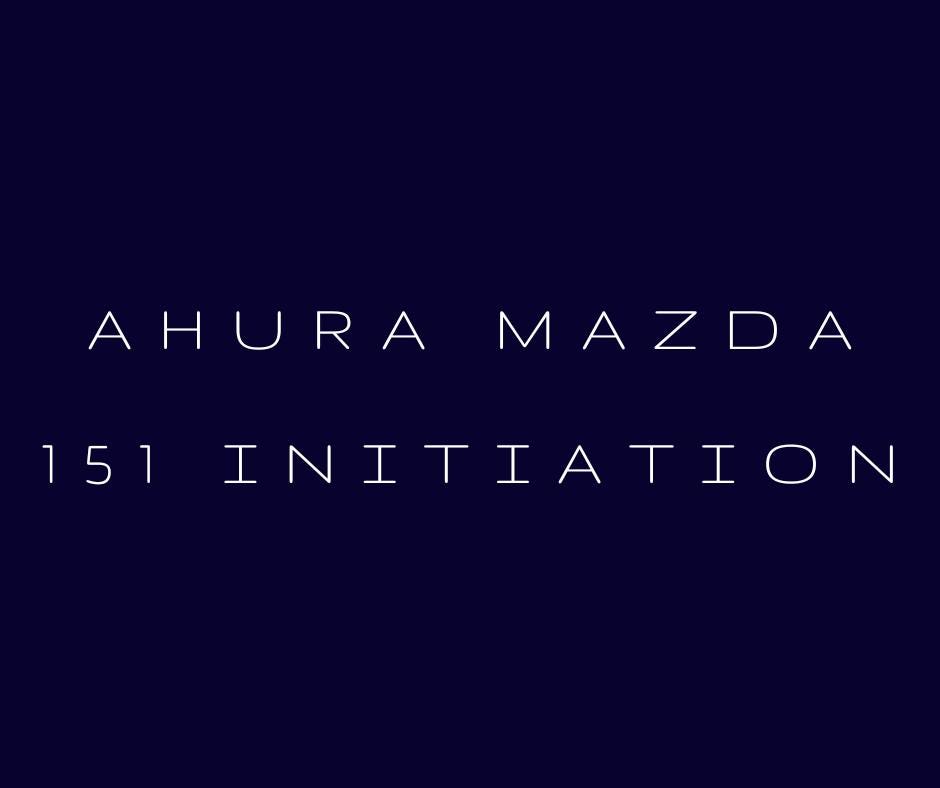 Ahura Mazda 151 Attunement