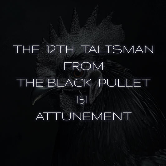 The 12th Talisman 151 Black Pullet Attunement